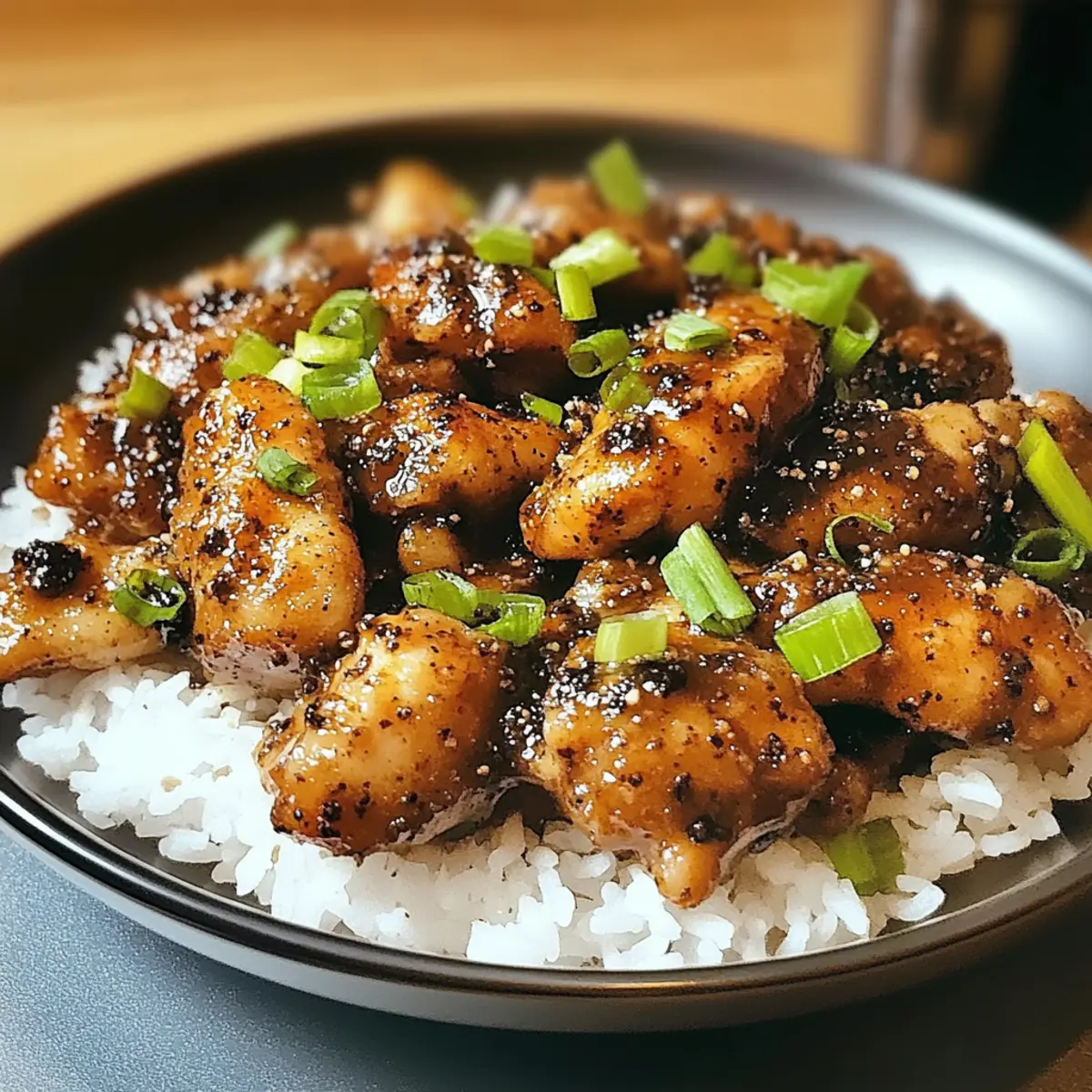 Savory Black Pepper Chicken for Quick Dinner Delight