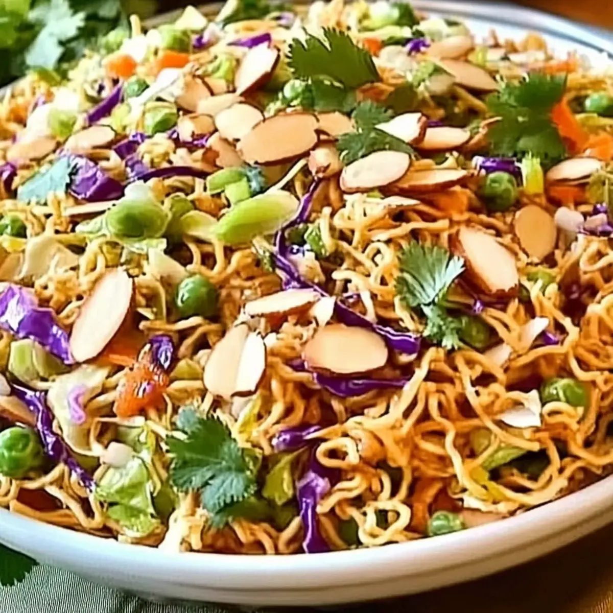 Crunchy Asian Ramen Noodle Salad That’s Perfect for Potlucks