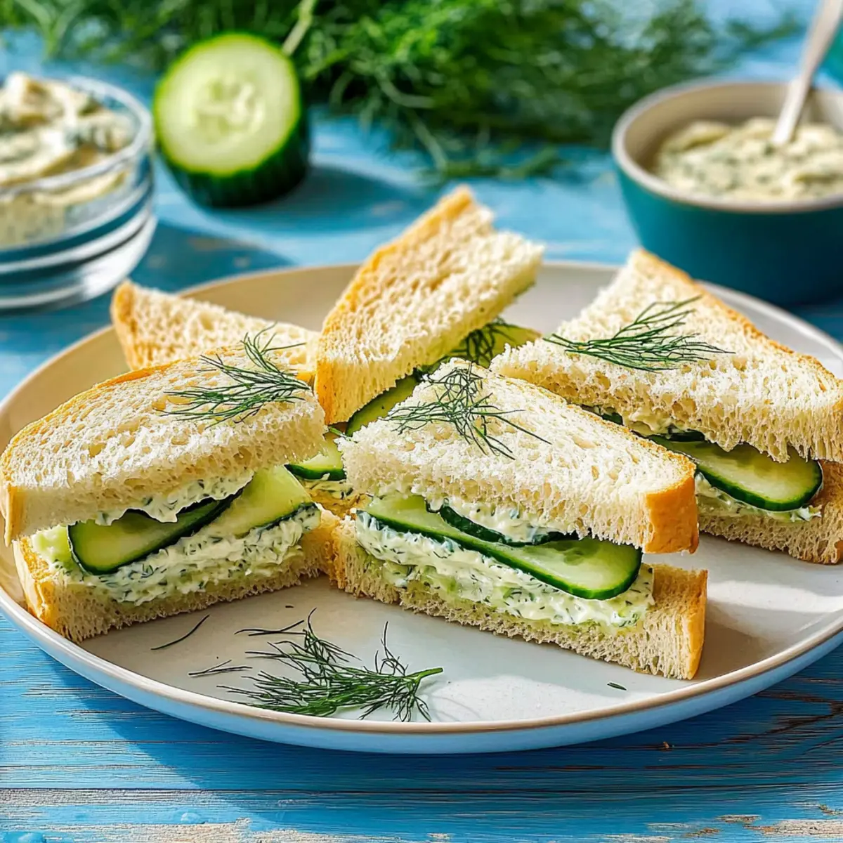 Irresistibly Fresh Cucumber Sandwiches Everyone Will Love