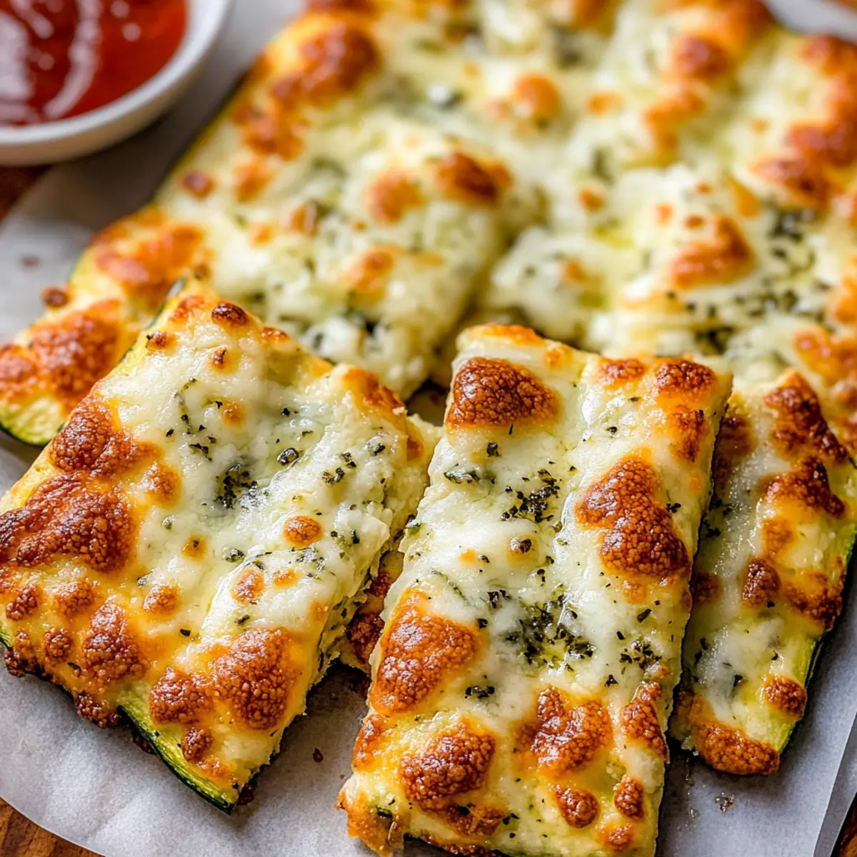Cheesy Zucchini Breadsticks That Satisfy Your Cravings Guilt-Free