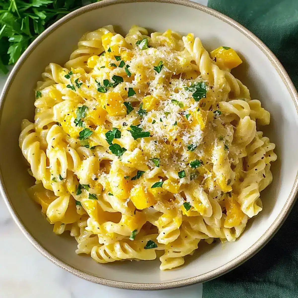 Creamy Yellow Squash Pasta: A Cozy Weeknight Delight