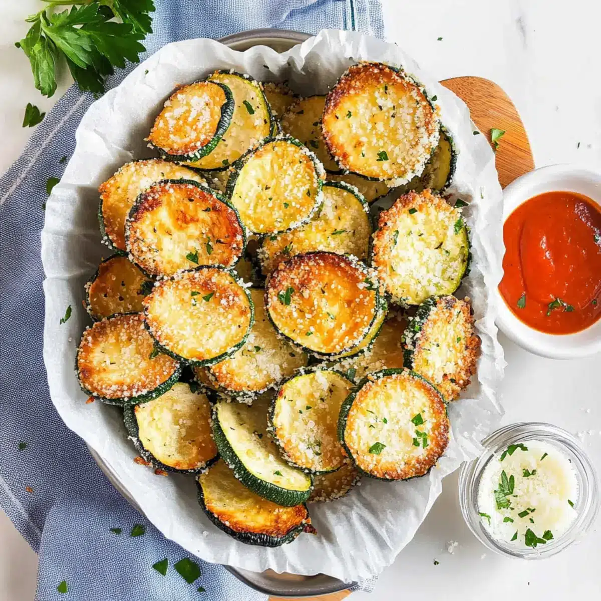 Baked Zucchini Chips
