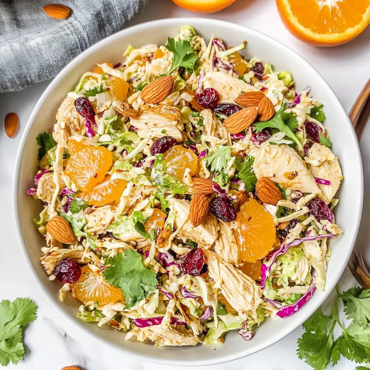 Delicious Asian Chicken Cranberry Salad You Can't Resist