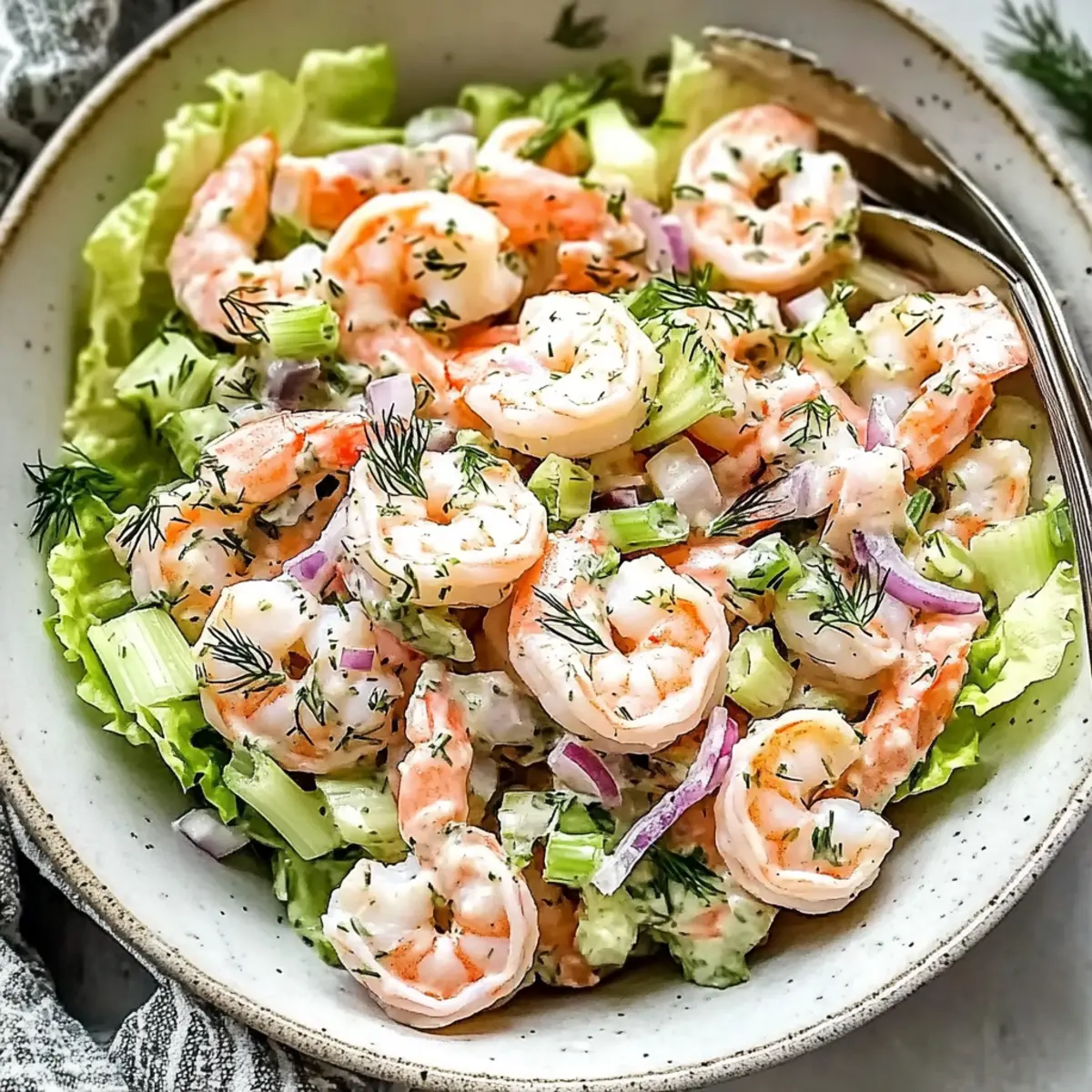 Deliciously Creamy Shrimp Salad: The Perfect Summer Bite