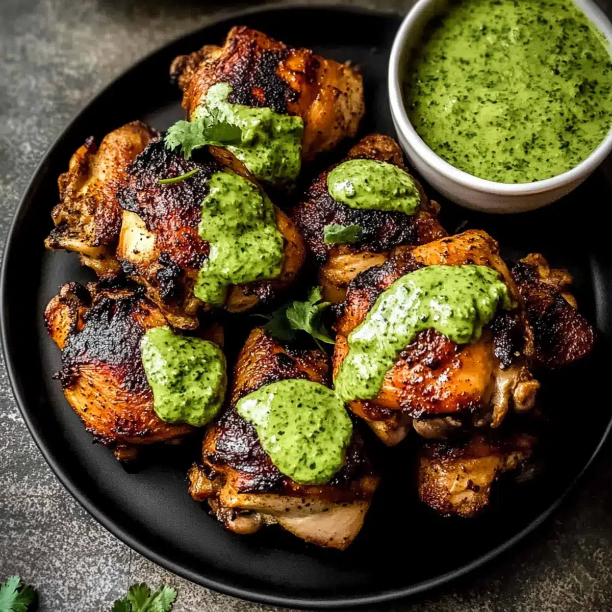Savor the Flavor: Peruvian Chicken with Green Sauce Delight
