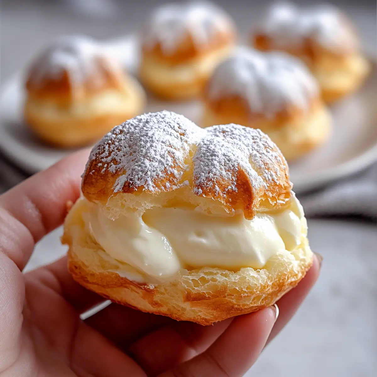 Mom’s Cream Puffs