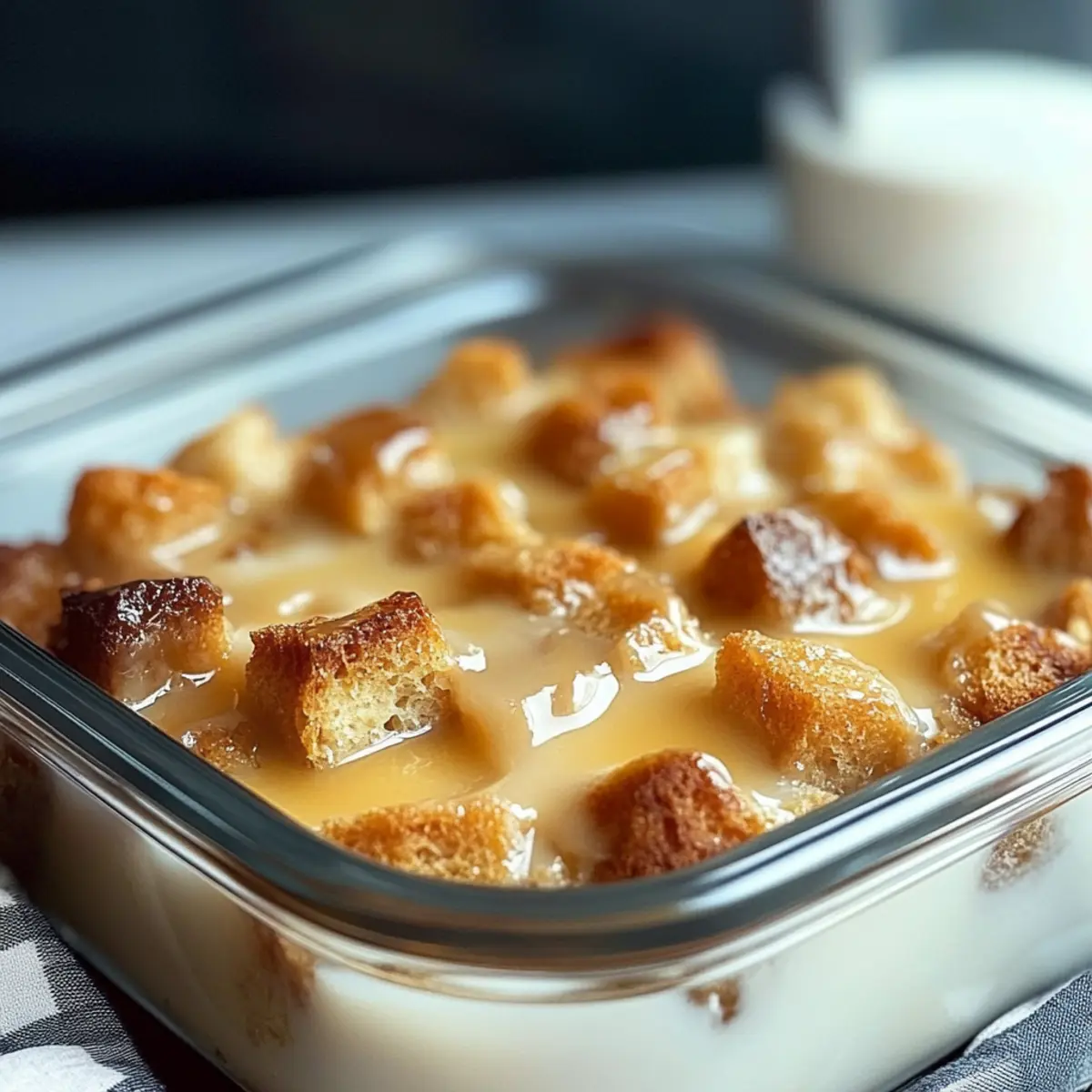 Grandma’s Classic Bread Pudding with Vanilla Sauce Bliss