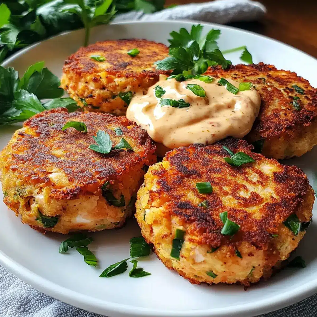 Spicy Salmon Cakes with Sriracha Aioli for Effortless Dinners